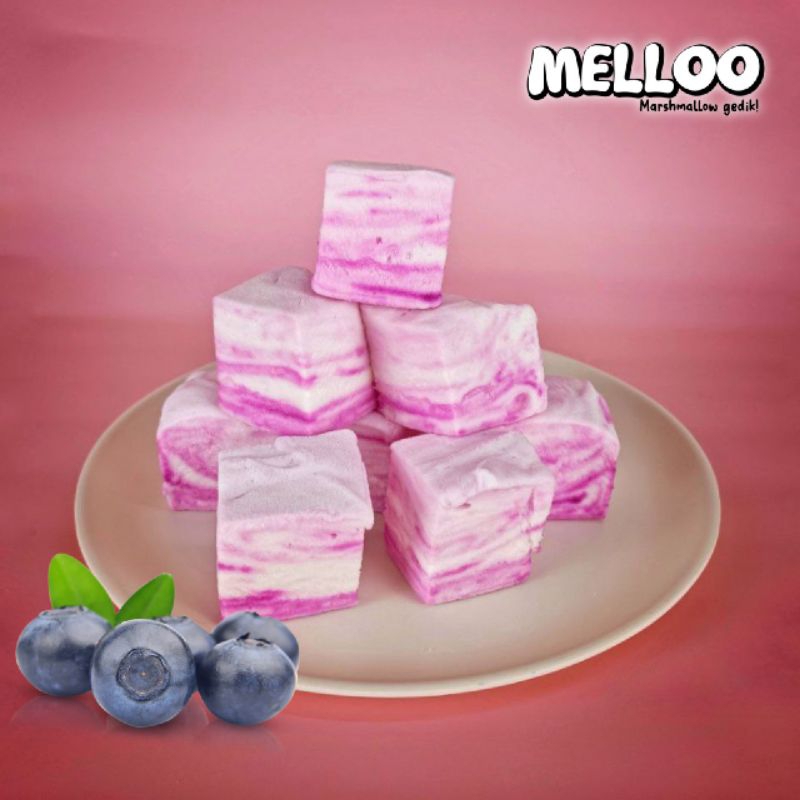 MELLOO Marshmallow Halal Pelbagai Perisa Shopee Malaysia