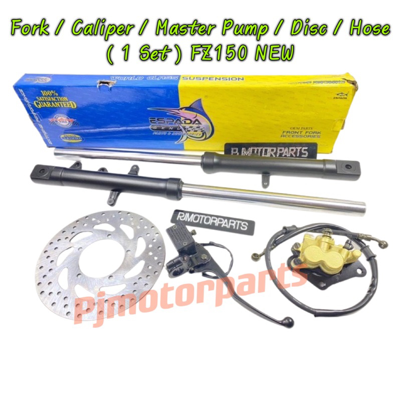 YAMAHA FZ150 NEW V3 / V4 Depan Front Fork & Master Brake Pump