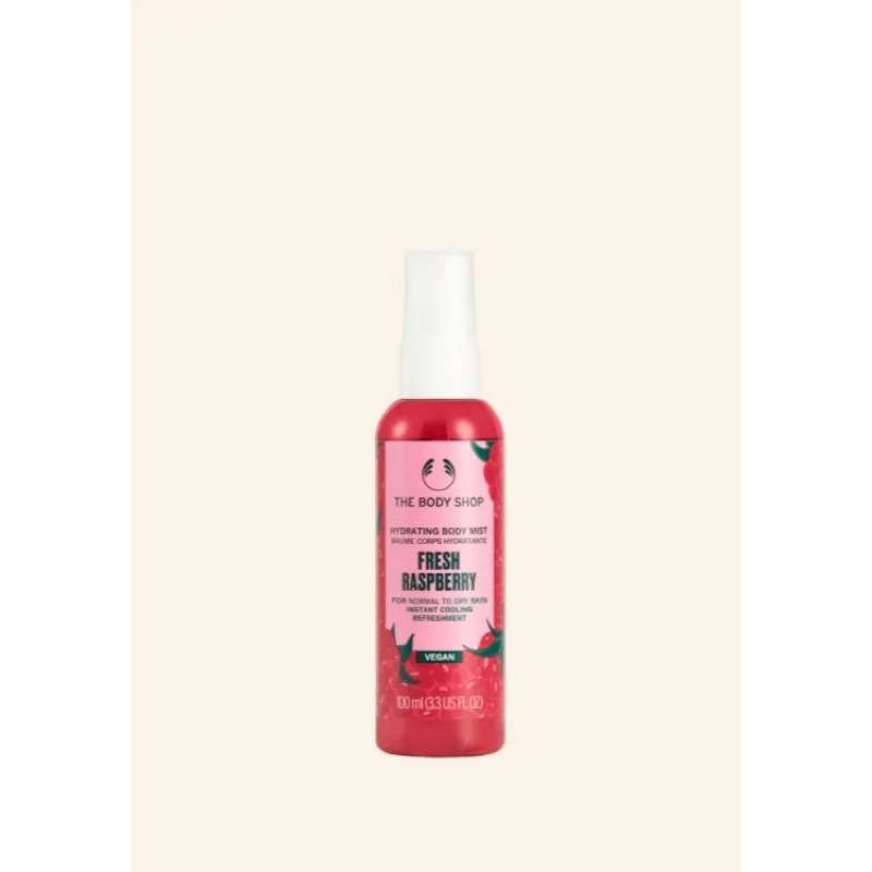 The Body Shop Fresh Raspberry Hydrating Body Mist (100ml) | Shopee Malaysia