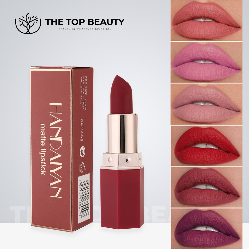 Handaiyan Matte Lipstick 3.5g Individual / Set of 6 [READY STOCK