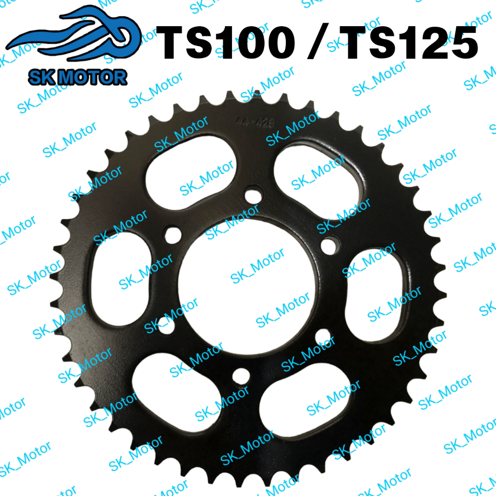 (428) 44T~50T Suzuki TS100 TS125 TS 100 125 Rear Sprocket Spoket ...