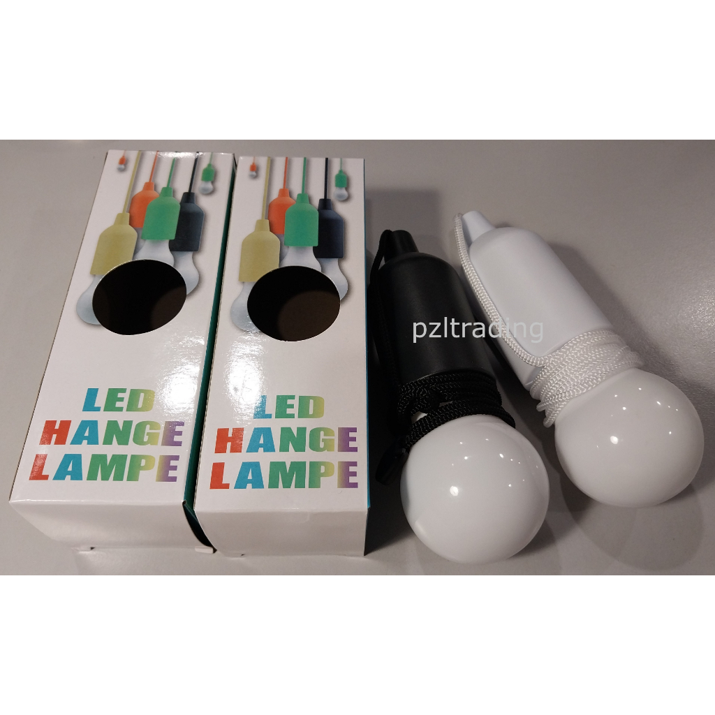 Pull string light 3500K warm yellow Camping Outdoor Glamping LED Bulb