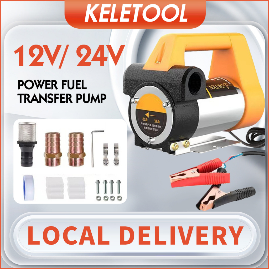 Car Engine Oil Pump 12V Electric Oil Diesel Fluid Sump Extractor