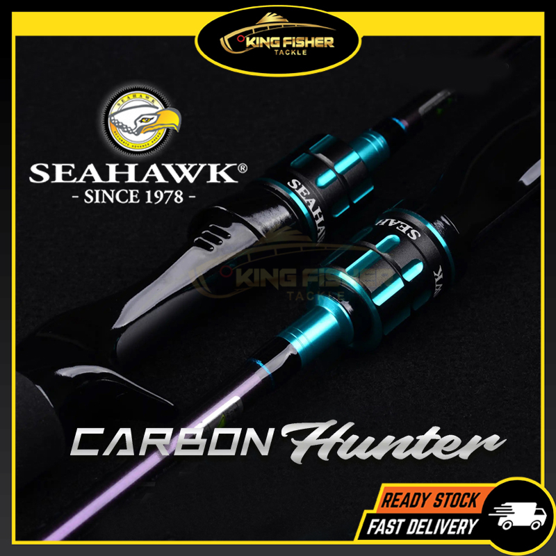 KFT SEAHAWK Carbon Hunter Spinning Casting Rod with Fuji Ring Shopee Malaysia