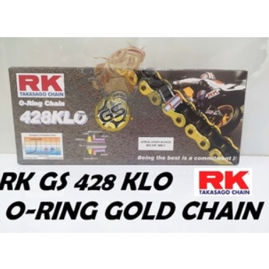 RANTAI RK RKM ORING CHAIN 415 428 114L 122L 132L 130L 140L O RING ...