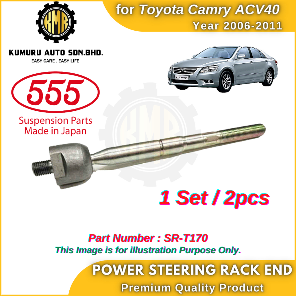 (2@pcs) 555 Sankei Power Steering Rack End Toyota Camry ACV40 | Shopee ...