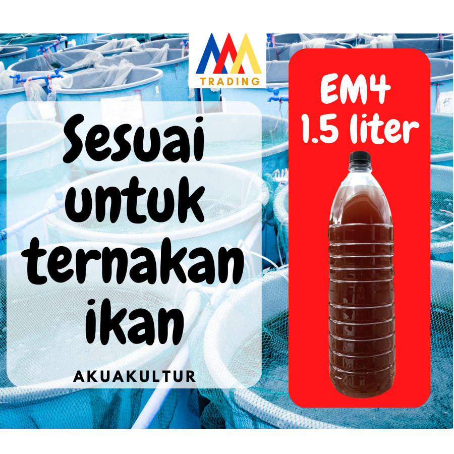 EM4 Effective Microorganisms EM4 Penternakan EM4 Perikanan Em4 ...