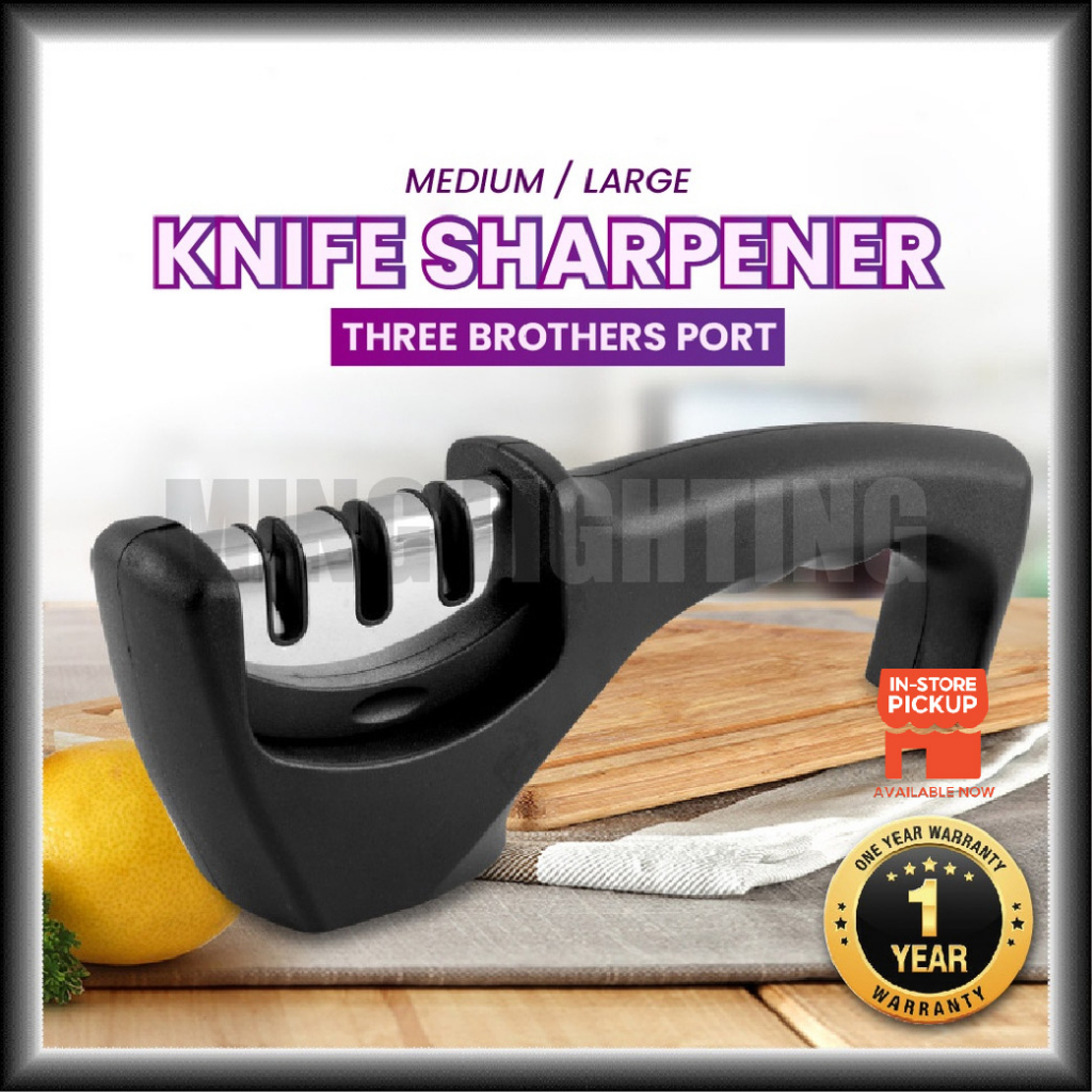 Stainless Steel Knife Sharpener 304 Ceramic Stone Cutting Polish Anti ...