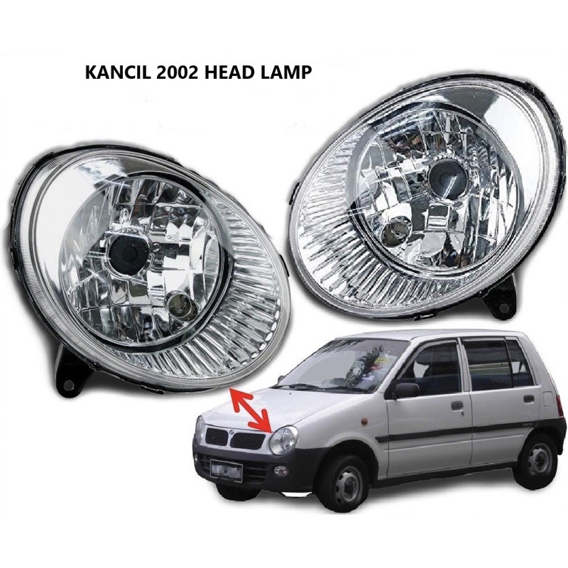 HEADLAMP KANCIL BULAT LAMPU DEPAN KANCIL BULAT NEWS Shopee Malaysia