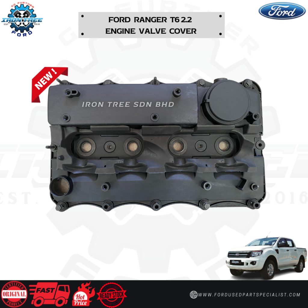 Geniune Ford Ranger T6 T7 2.2L Engine Valve Cover New / BK2Q-6K271-AK ...