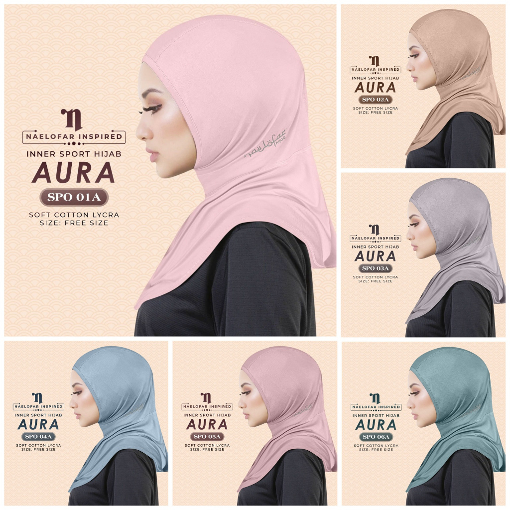 naelofar aura sport hijab