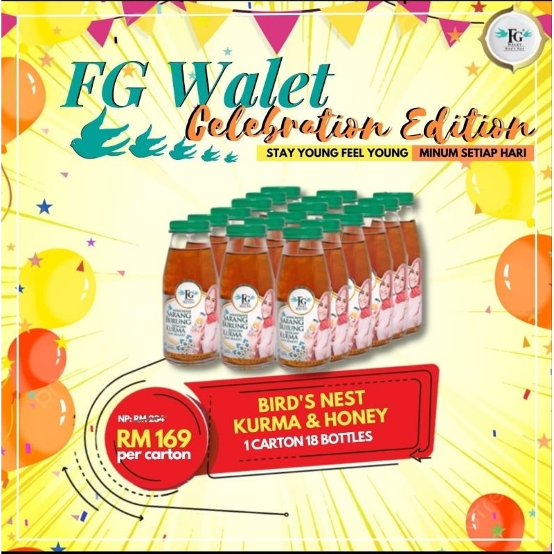 FG WALET BIRD'S NEST KURMA 2023 Shopee Malaysia