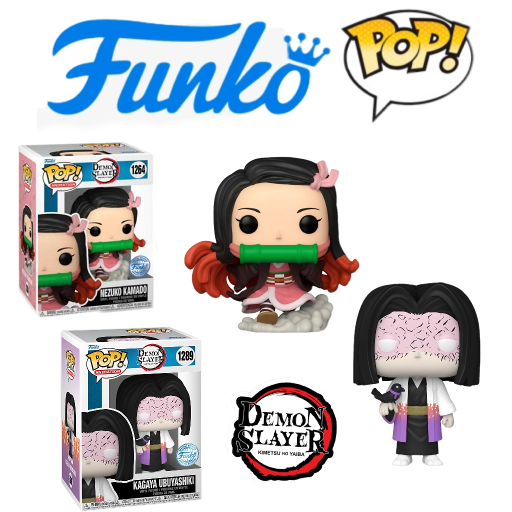 Original Funko Pop Vinyl Animation Demon Slayer Nezuko Kamado Kagaya ...