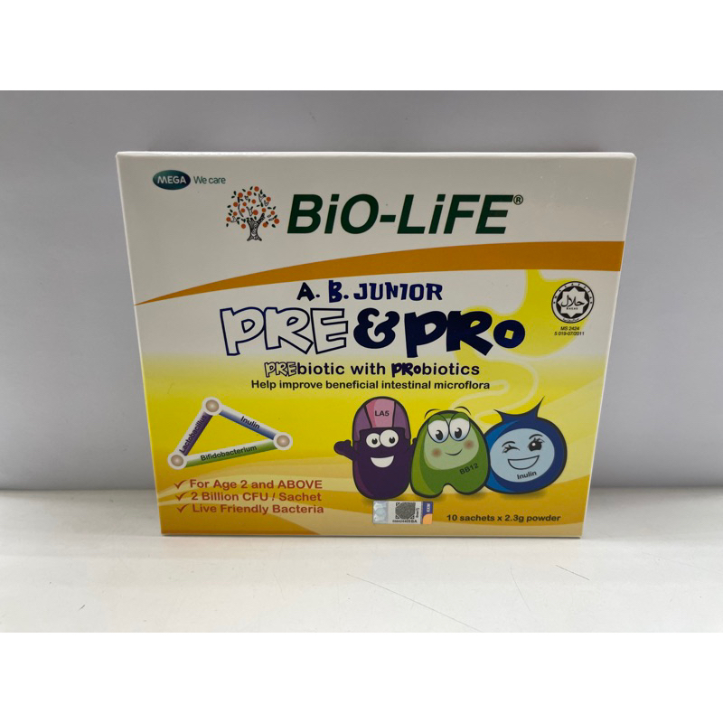 Bio-Life A.B Junior Prebiotics & Probiotics (10 Sachets) | Shopee Malaysia