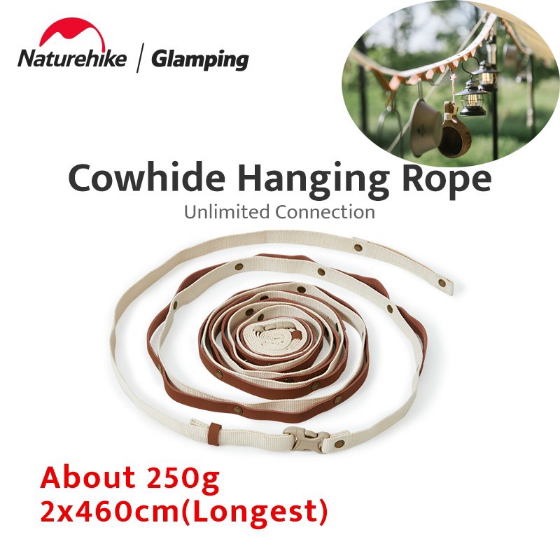 Naturehike 250g Ultralight Outdoor Cowhide Hanging Rope NH22PS003 ...