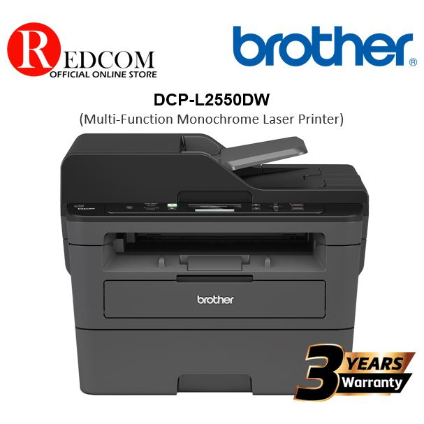Brother DCPL2550DW Laser Printer 3in1 Monochrome Laser Multi