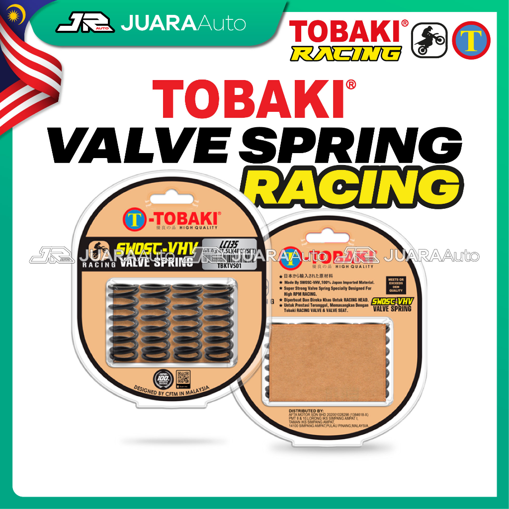 TOBAKI Valve Spring RACING LC135/Y15ZR/EX5 DREAM/RS150R/LC135/SRL110