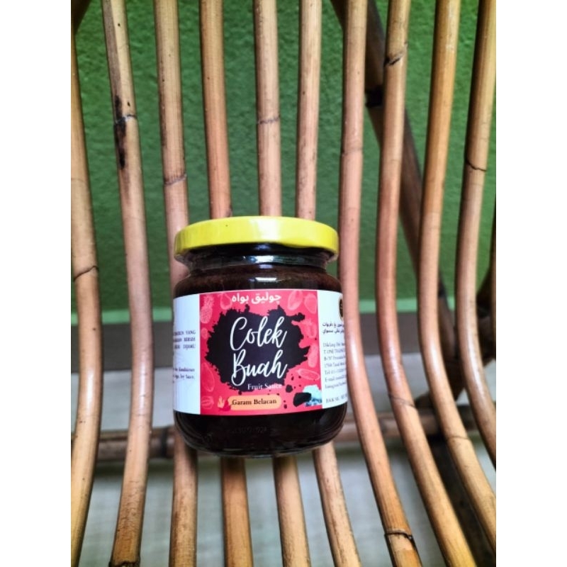 SOS ROJAK COLEK BUAH GARAM BELACAN 100% HOMEMADE 250G | Shopee Malaysia