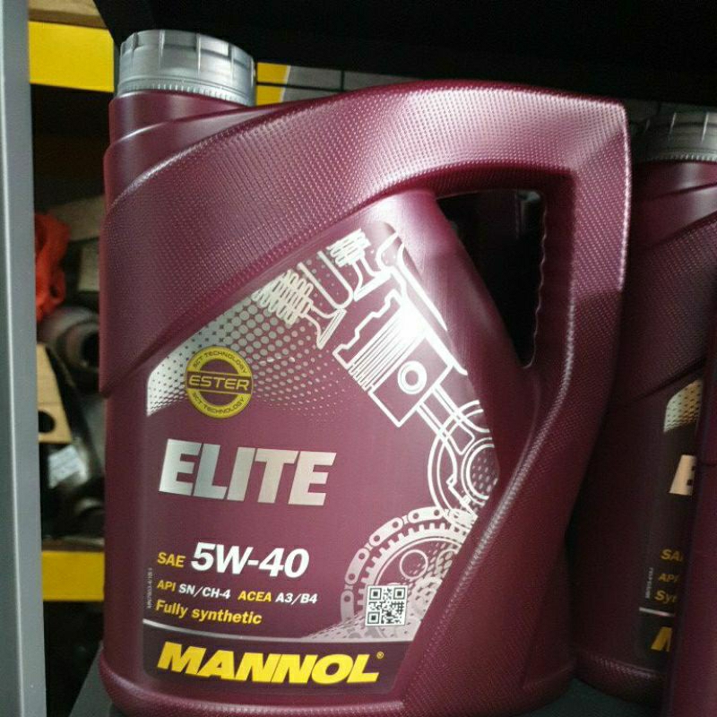 Mannol Elite 4Liter *100%Original Offer* 5w-40 Fully Synthetic 15000km ...