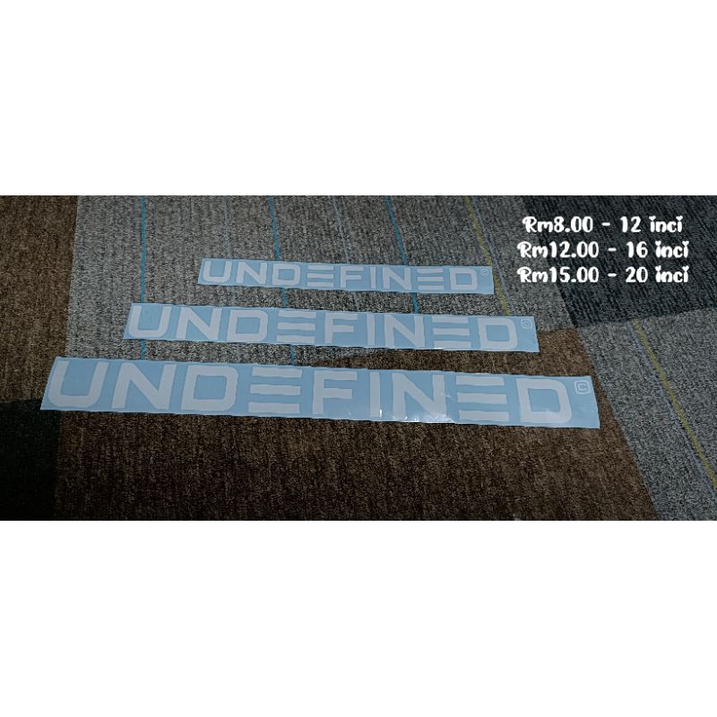 STICKER KERETA= UNDEFINED | Shopee Malaysia