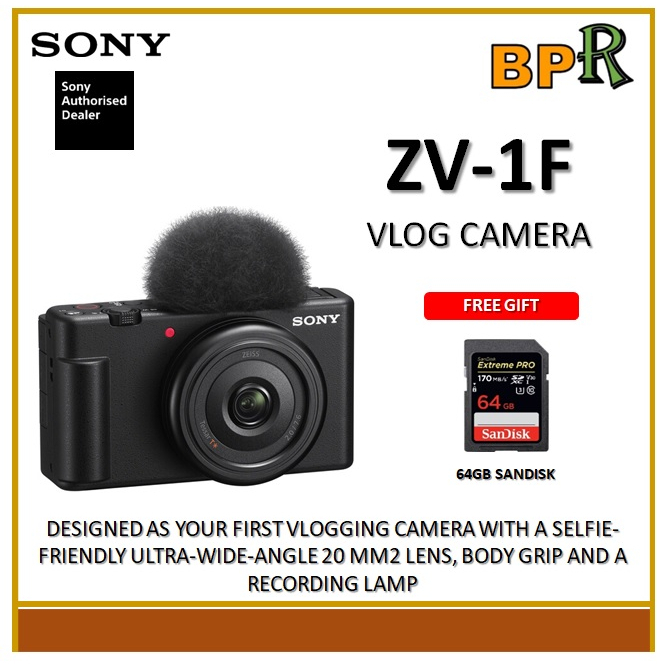 (READY STOCK) Sony ZV1F & ZV1F & ZV1 Digital Vlogging Camera Sony
