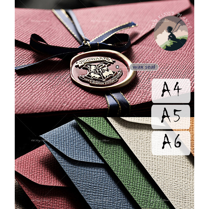 10/20pcs Envelope Wax Stamp Retro Hemp Texture Envelopes 复古信封 火漆