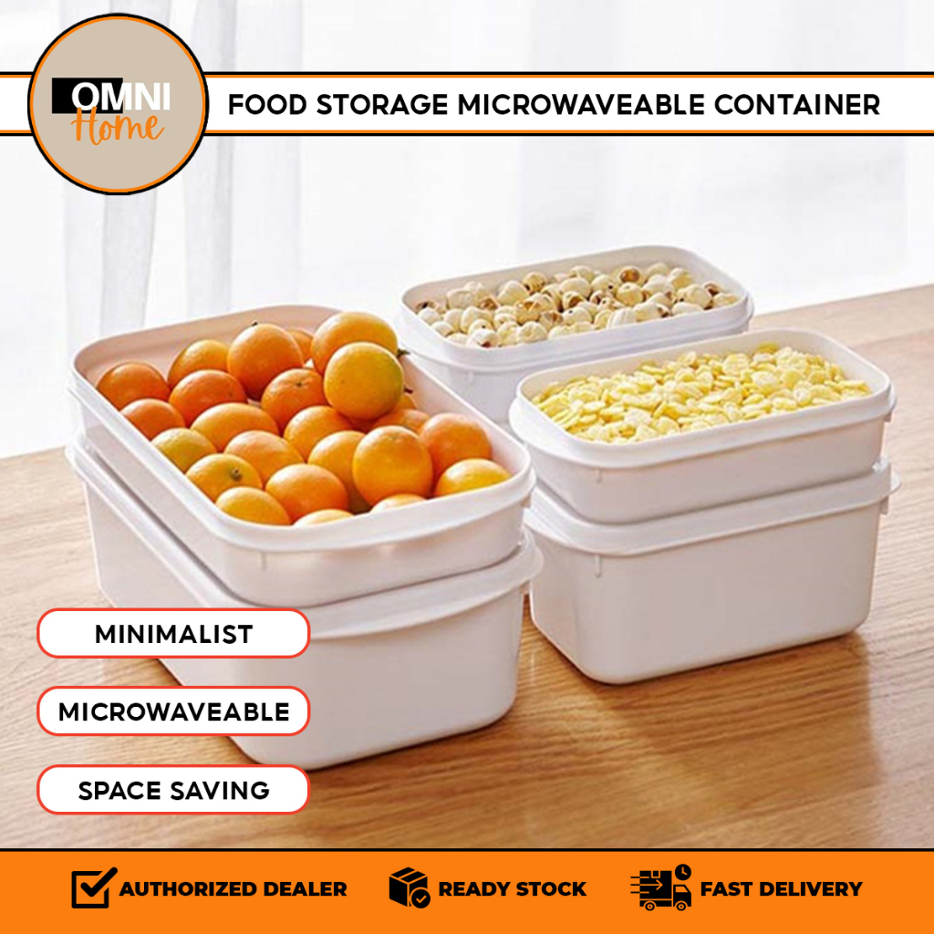 Japanese Food Storage Box Lunch Box Container Microwaveable Plastic