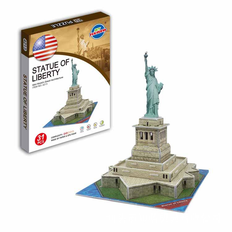 thumbnail image 2 of Las Vegas City Skyline 3D Puzzle Building Blocks - 2024, No Box 2 of 5