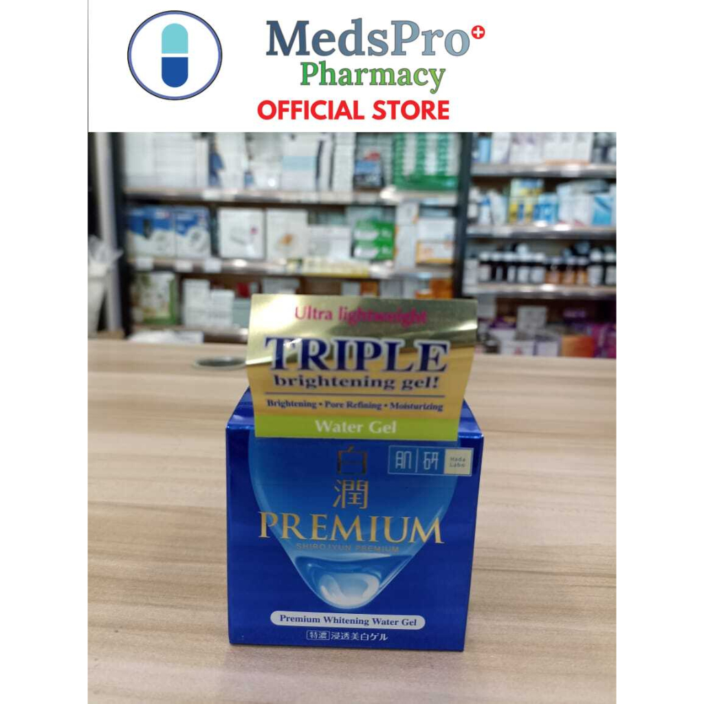 HADA LABO PREMIUM WHITENING WATER GEL MOISTURIZER 50G (exp05/24