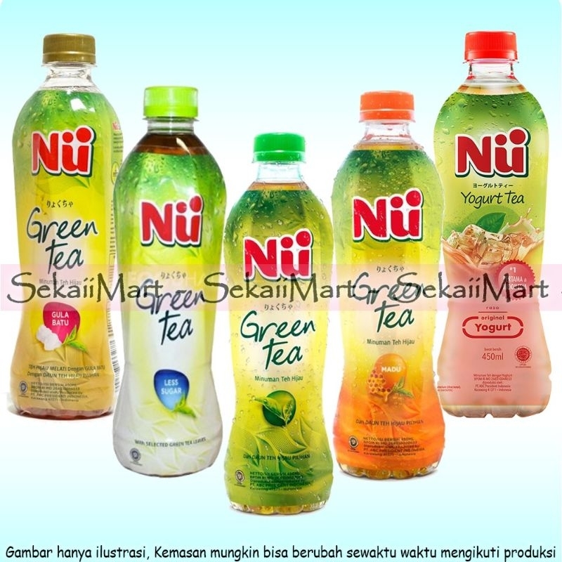 Minuman Nu Niu Green Tea Yogurt Tea (450ml) Shopee Malaysia