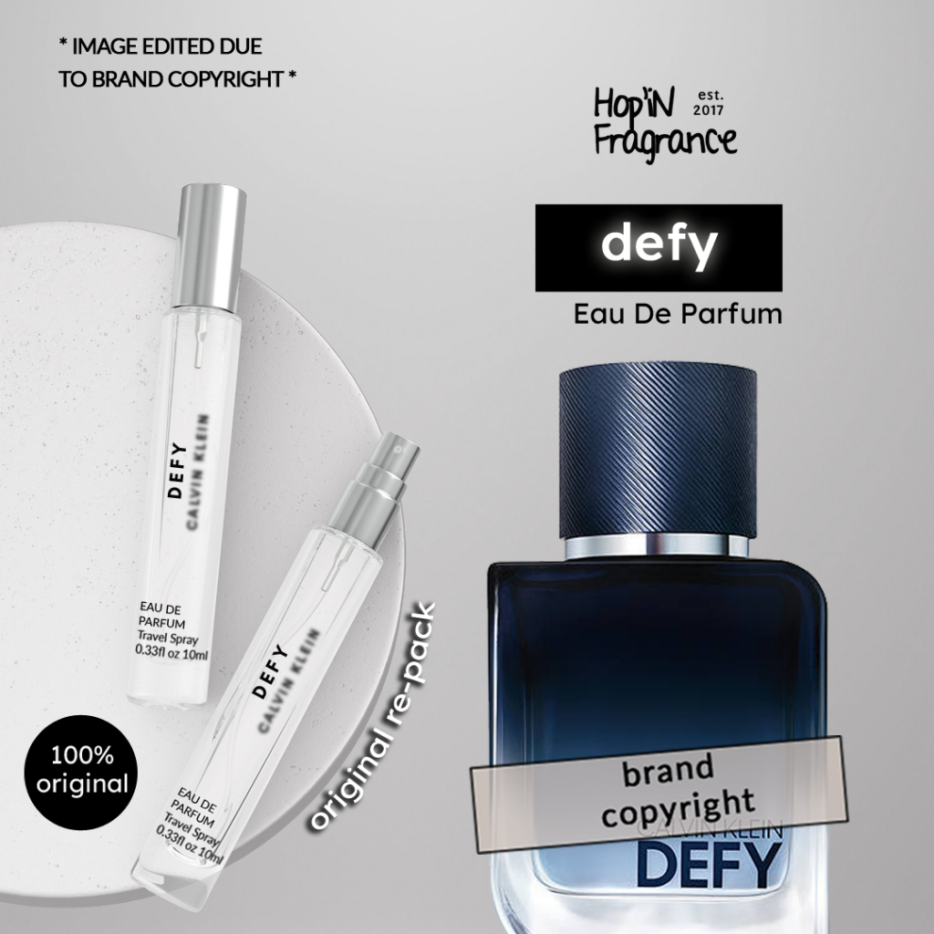 [ Decant ] Original C K Defy EDP 5ml/10ml Perfume Repack | Shopee Malaysia