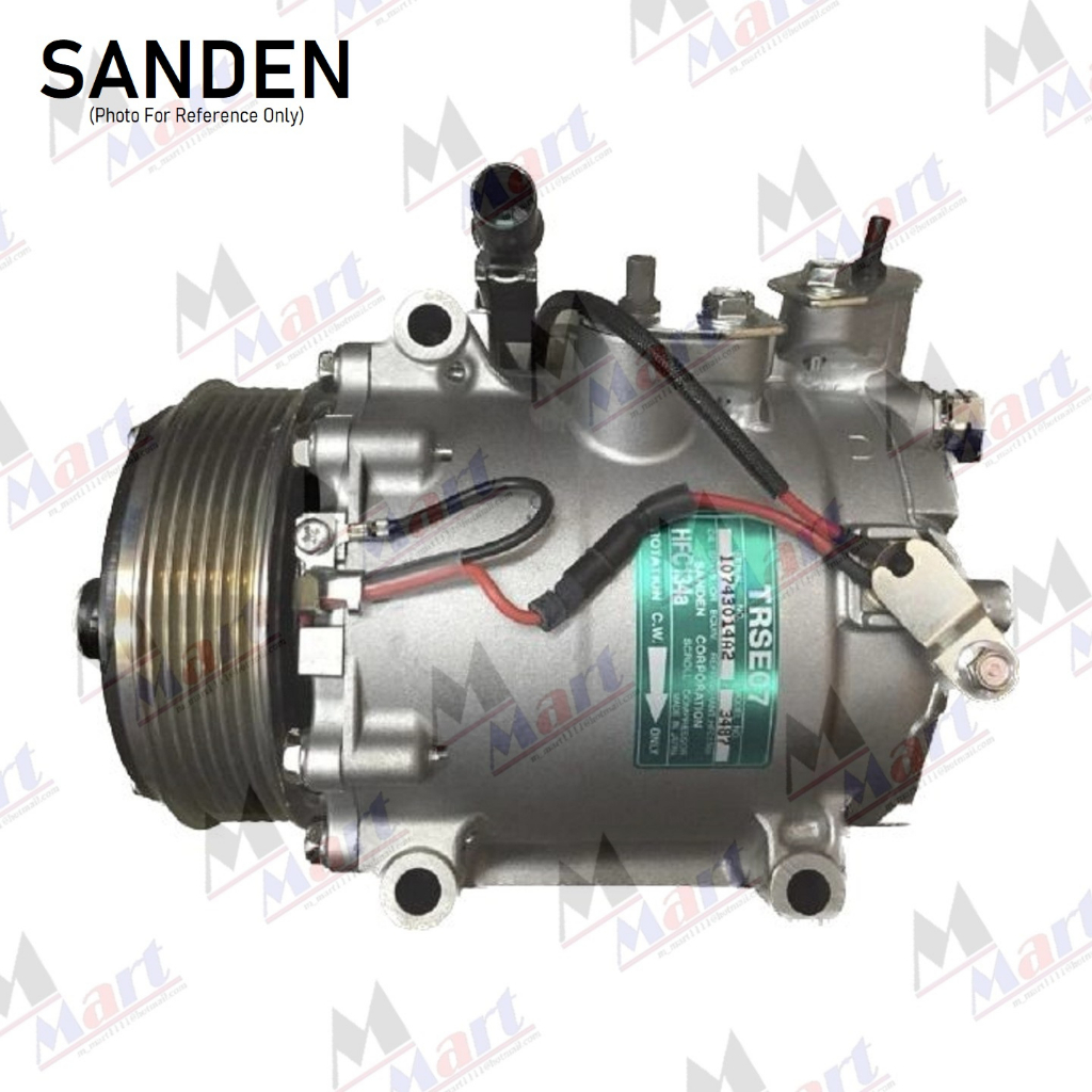Proton Preve / Saga FLX (Sanden TRSE07) Air Cond Compressor (Sanden