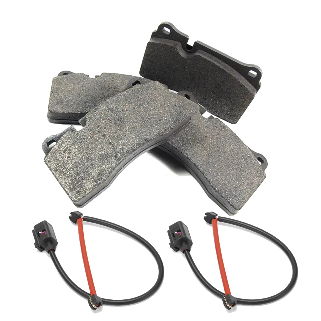 7L6698151E 7L0907637 FRONT BRAKE PAD SET WITH SENSOR FOR AUDI Q5 B8.5