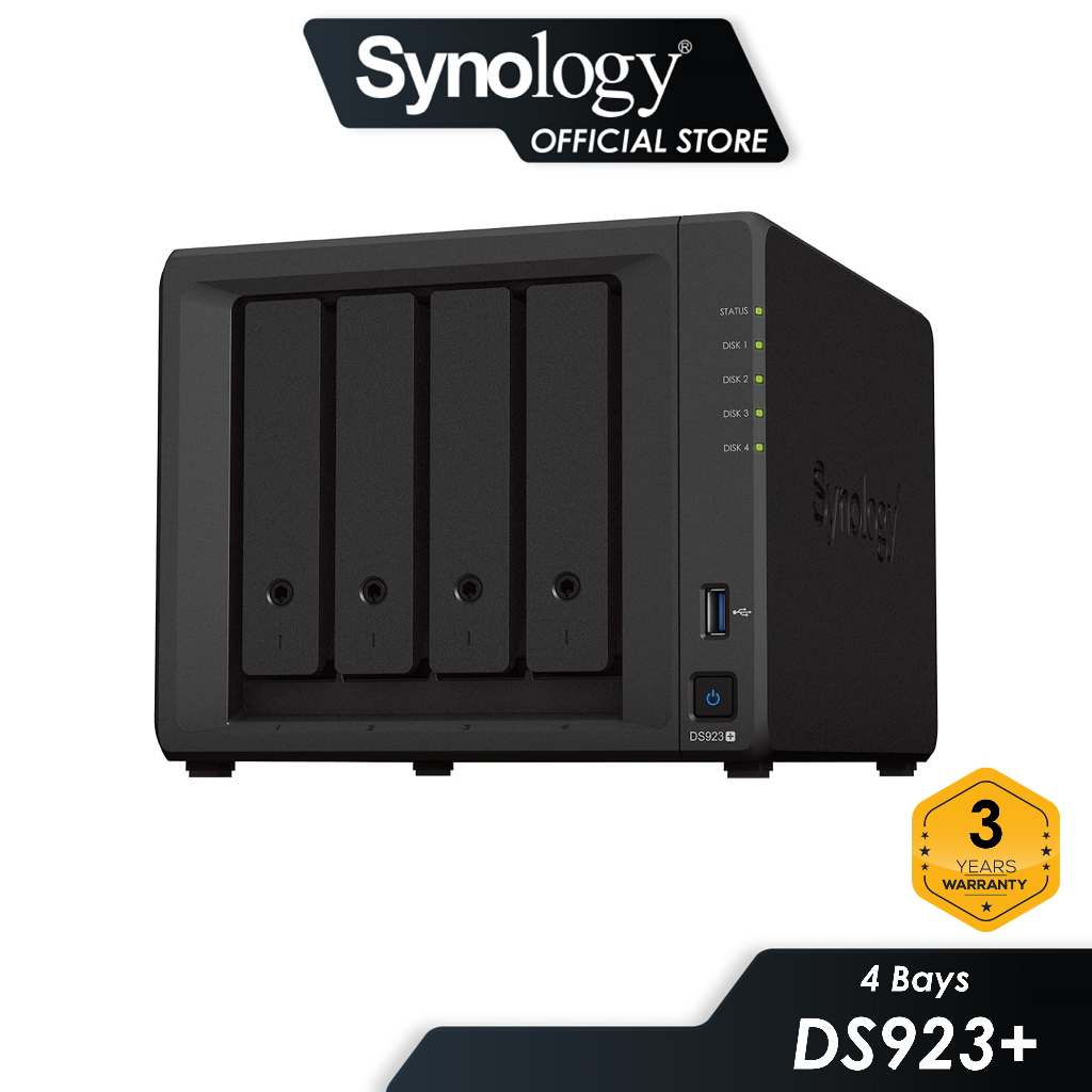 Synology DS923+ /DS920+ NAS DiskStation 4-Bays NAS Enterprise Sata HDD ...