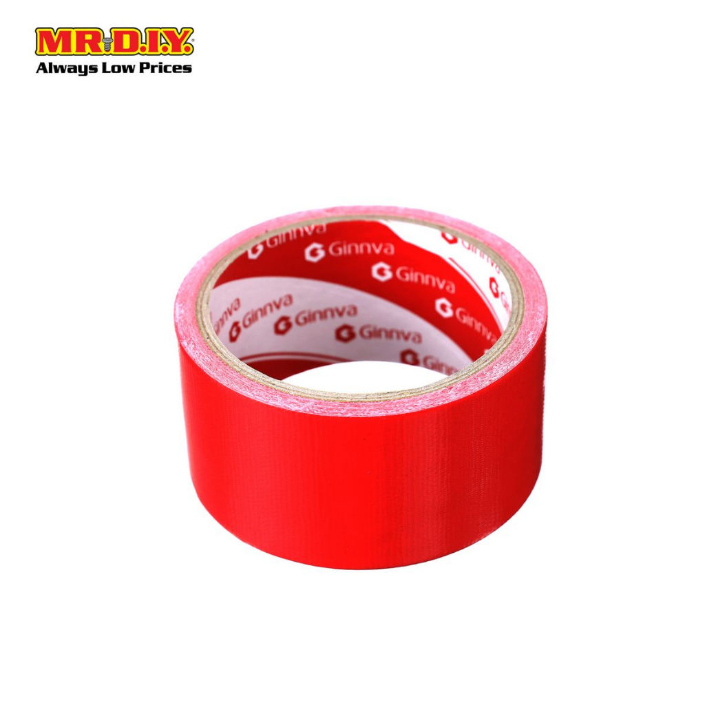 KlassTools Red Duct Tape - 2 Inch X 10 Yards (Buy More & Save!)