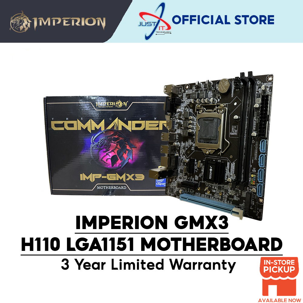 IMPERION GMX3 H110 Intel LGA1151 Motherboard | Shopee Malaysia