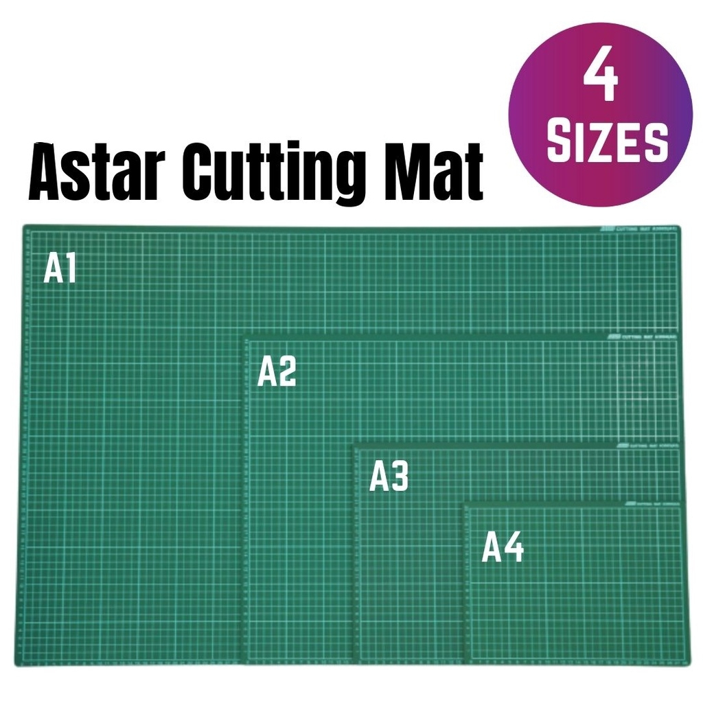ASTAR Cutting Mat A4/A3/A2 Self Healing ( 1pc) Shopee Malaysia