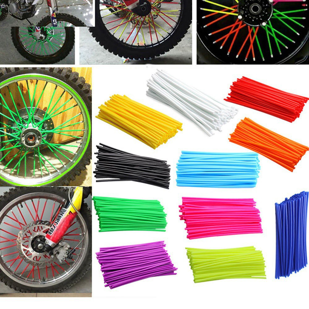 Motorbike spoke covers on sale