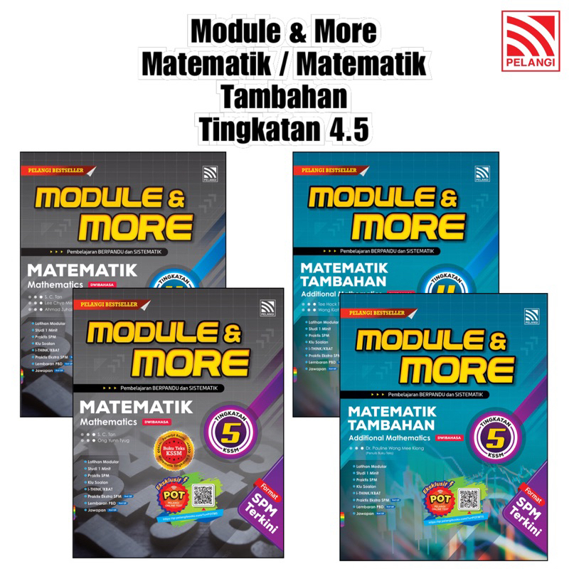[MBO] 2023 New Format Module & More Matematik Tingkatan 4.5 | Shopee ...