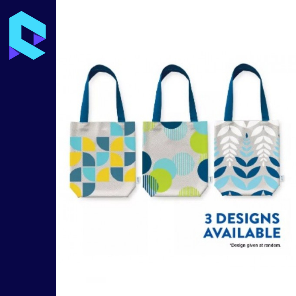 GLUCERNA COLLECTIBLE CANVAS TOTE BAG - ASSORTED DESIGN - Beg Canvas ...