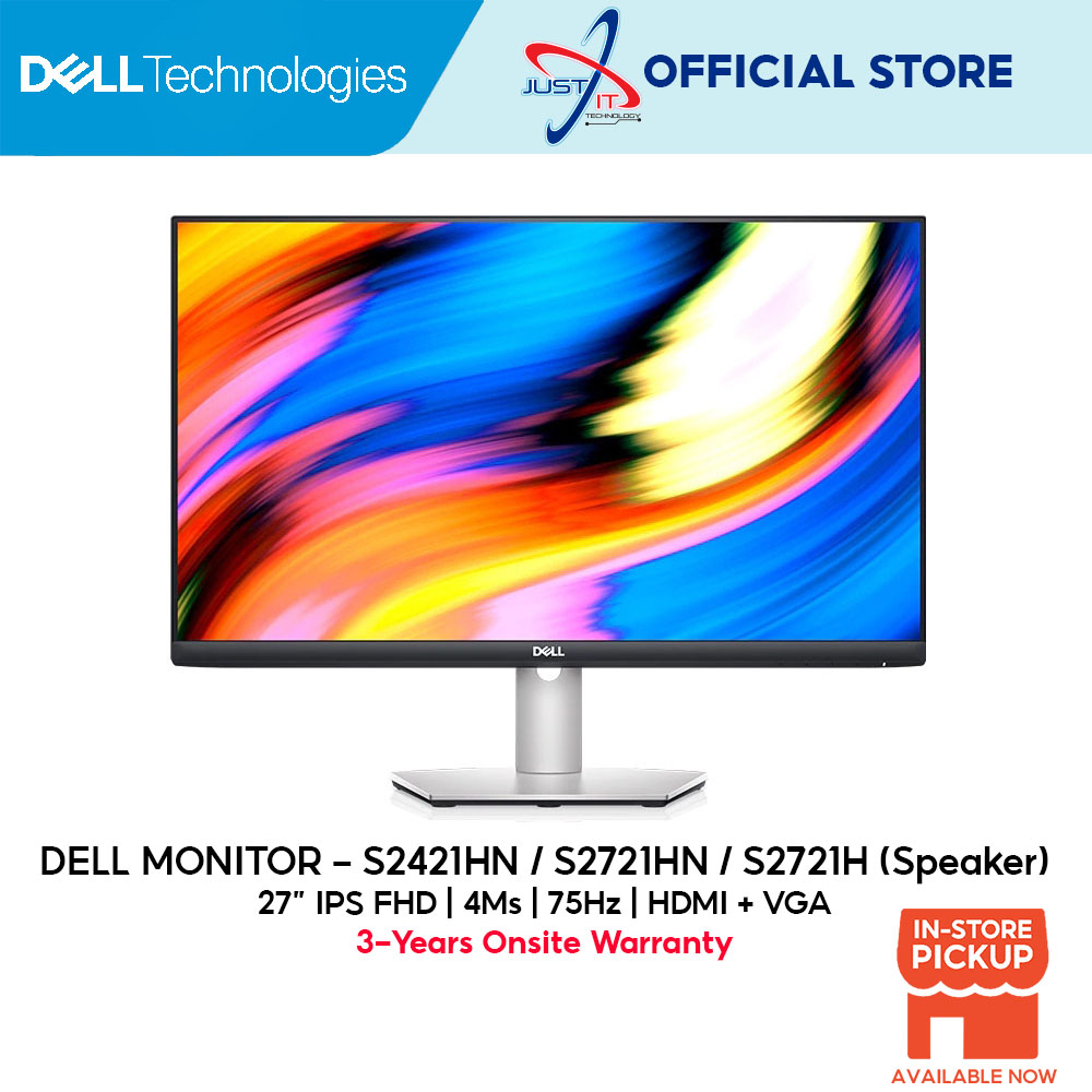 Dell S2421HN (23.8") / S2721HN (27") / S2721H (27"SPEAKER) IPS FHD 75Hz ...