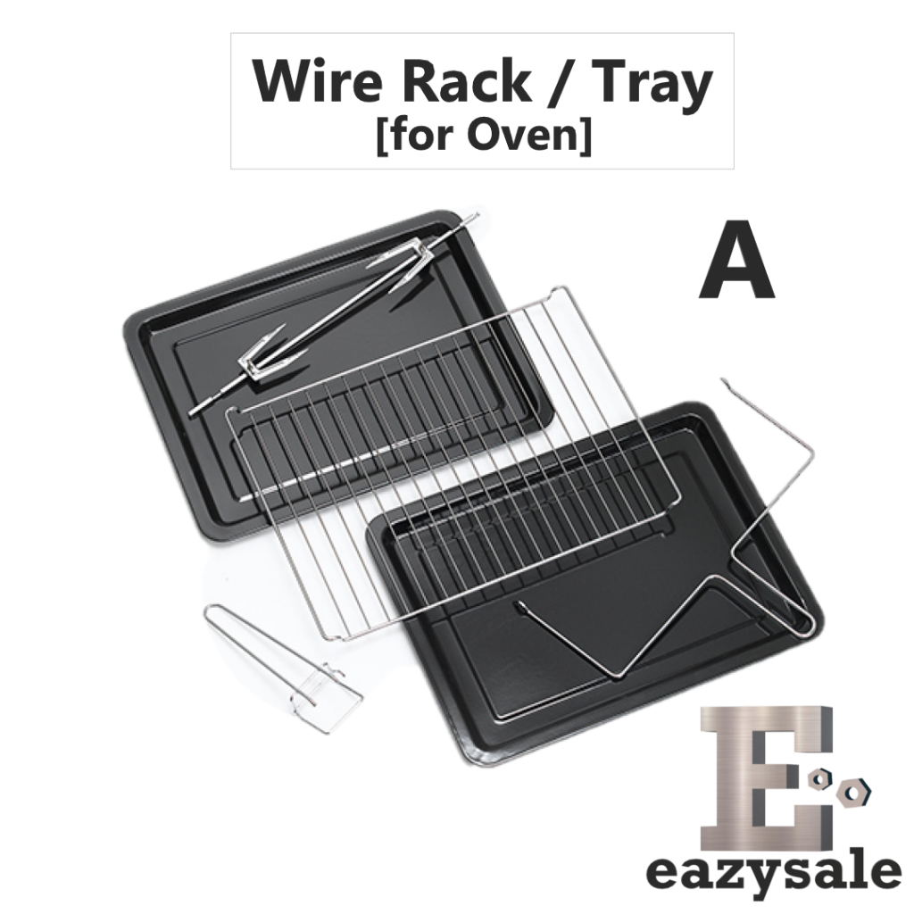 [FREE SHIPPING] Electric Oven Accessories A Wire Rack / Tray / Shaft