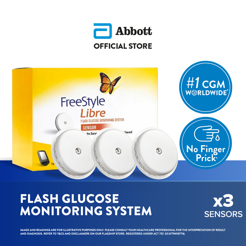 FreeStyle Libre bundle of 3 Sensors Exp date November 2025 Shopee