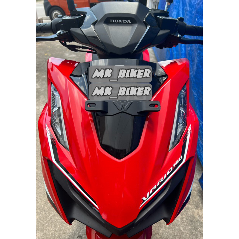 Honda Vario 160 No Plate Holder No Plate Bracket VARIO160 Cover No