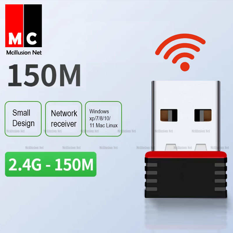 WiFI Small Design Network receiver 150m | Shopee Malaysia