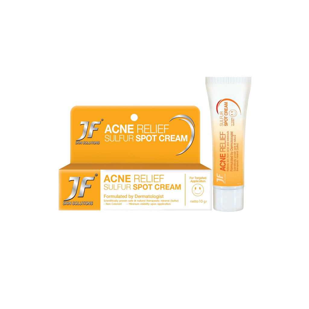 JF Acne Relief Sulphur Spot Cream 10g | Shopee Malaysia