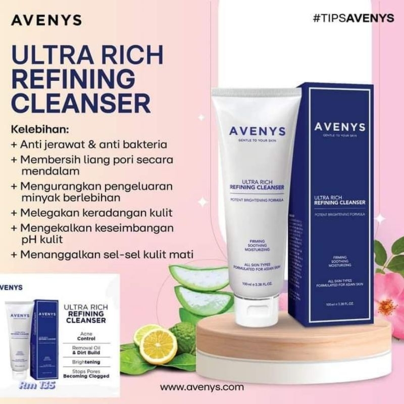 AVENYS Ultra Rich Refining Cleanser (100ml) Shopee Malaysia
