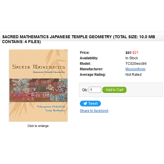 Sacred Mathematics Japanese Temple Geometry (Total size: 10.0 MB ...
