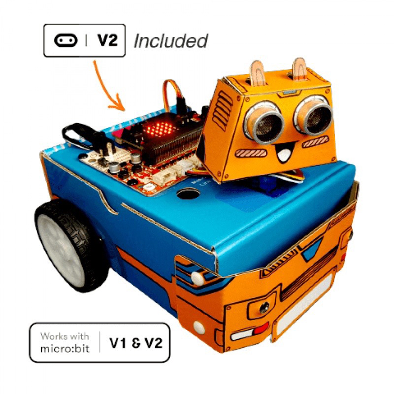 ZOOM:BIT Robot Car Kit for micro:bit | Shopee Malaysia
