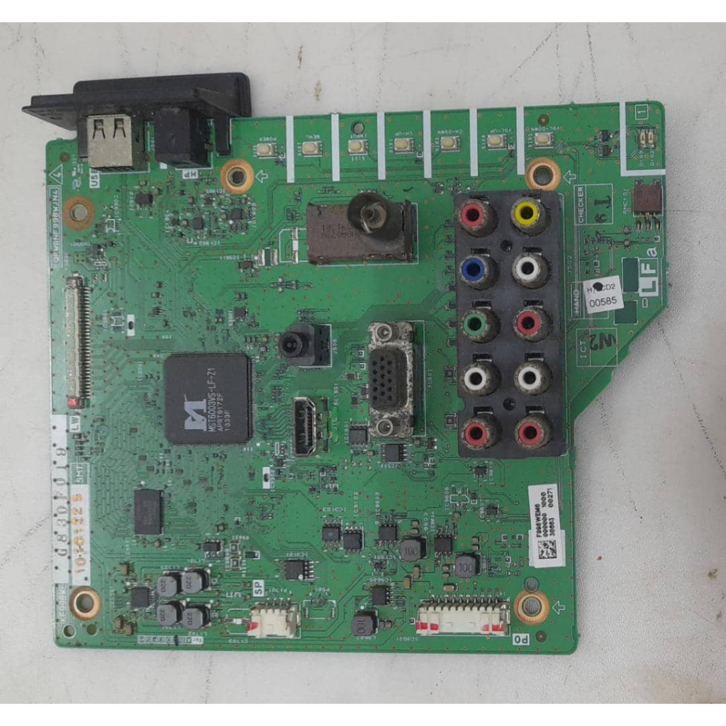 (B186) Sharp LC32LE240M Mainboard, Powerboard, Cables. Used TV Spare